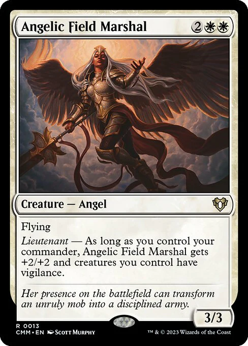 Angelic Field Marshal - Commander Masters - R - 13