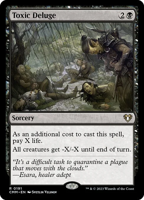 Toxic Deluge - Commander Masters - R - 191