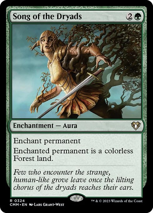 Song of the Dryads - Commander Masters - R - 324