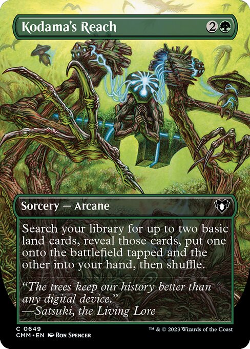 Kodama's Reach (Borderless) - Commander Masters - C - 649