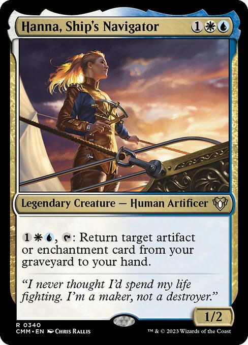 Hanna, Ship's Navigator - Commander Masters - R - 340