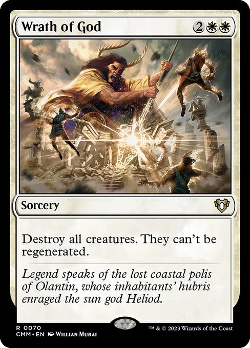 Wrath of God - Commander Masters - R - 70