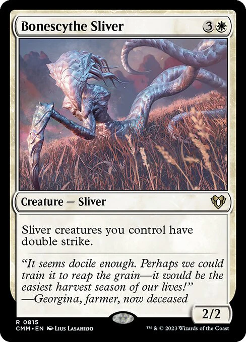 Bonescythe Sliver - Commander Masters - R - 815