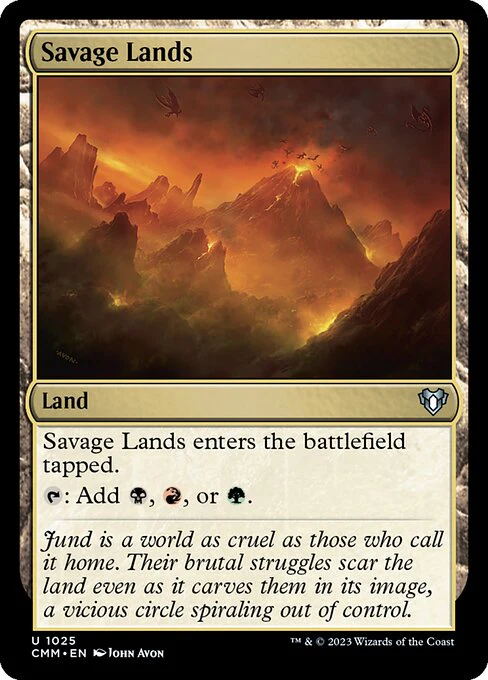 Savage Lands - Commander Masters - U - 1025
