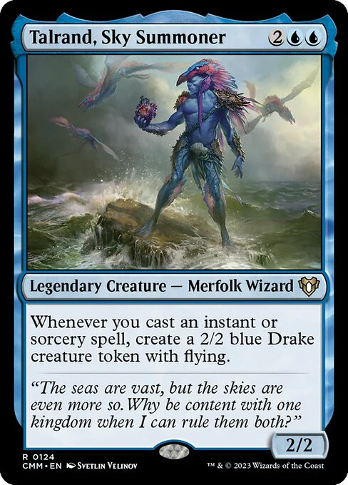 Talrand, Sky Summoner - Commander Masters - R - 124