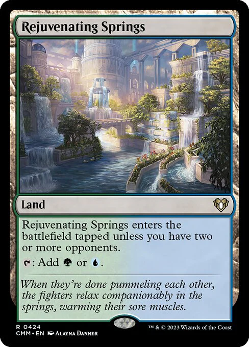 Rejuvenating Springs - Commander Masters - R - 424