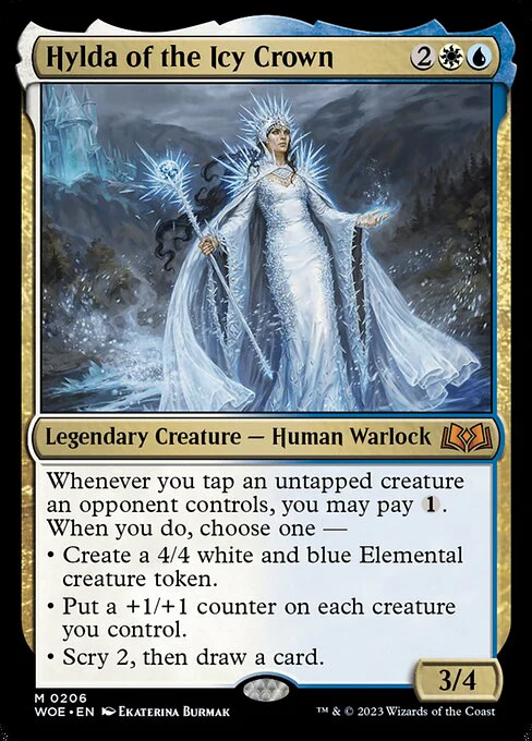 Hylda of the Icy Crown - Wilds of Eldraine - M - 206