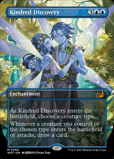 Kindred Discovery (Anime Borderless) - Wilds of Eldraine: Enchanting Tales - M - 69