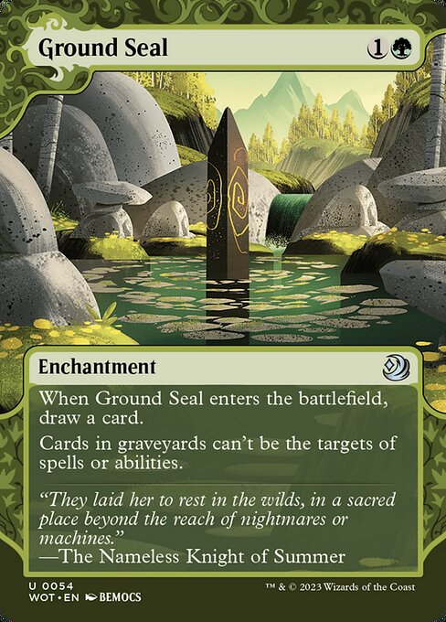 Ground Seal - Wilds of Eldraine: Enchanting Tales - U - 54