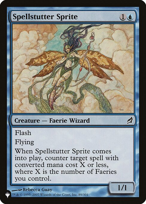 Spellstutter Sprite - The List Reprints - C - 89/301