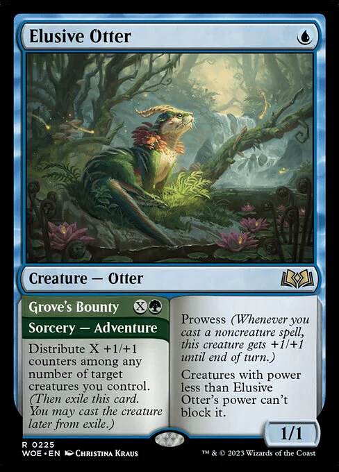 Elusive Otter - Wilds of Eldraine - R - 225