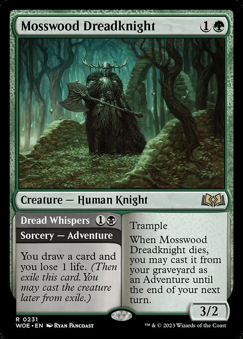 Mosswood Dreadknight - Wilds of Eldraine - R - 231