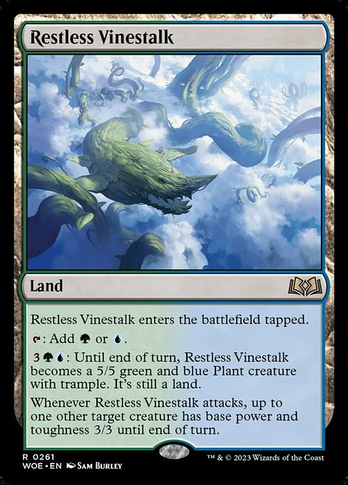 Restless Vinestalk - Promo Pack: Wilds of Eldraine - R - 261