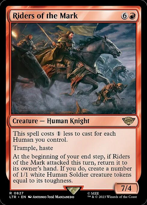 Riders of the Mark - Universes Beyond: The Lord of the Rings: Tales of Middle-earth - R - 827