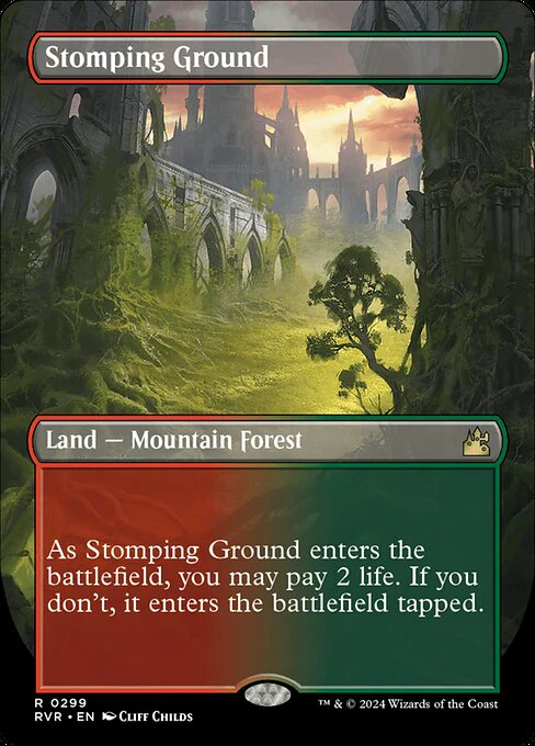 Stomping Ground (Borderless) - Ravnica Remastered - R - 299