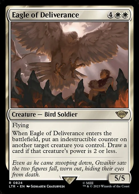 Eagle of Deliverance - Universes Beyond: The Lord of the Rings: Tales of Middle-earth - R - 824
