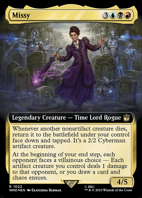Missy (Extended Art) (Surge Foil) - Universes Beyond: Doctor Who - R - 1022