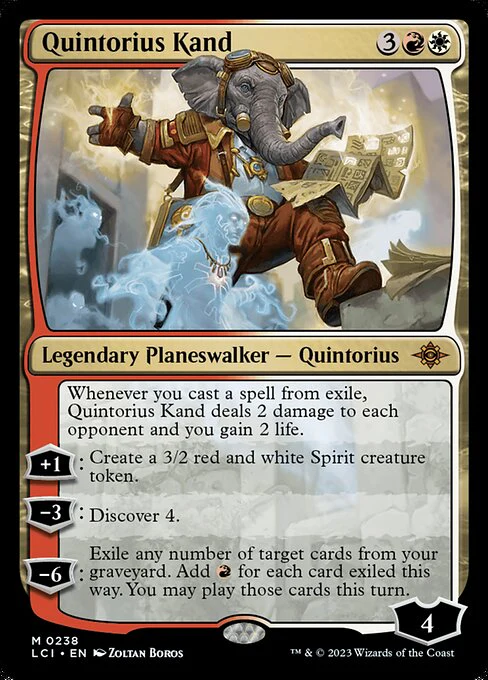 Quintorius Kand - The Lost Caverns of Ixalan - M - 238