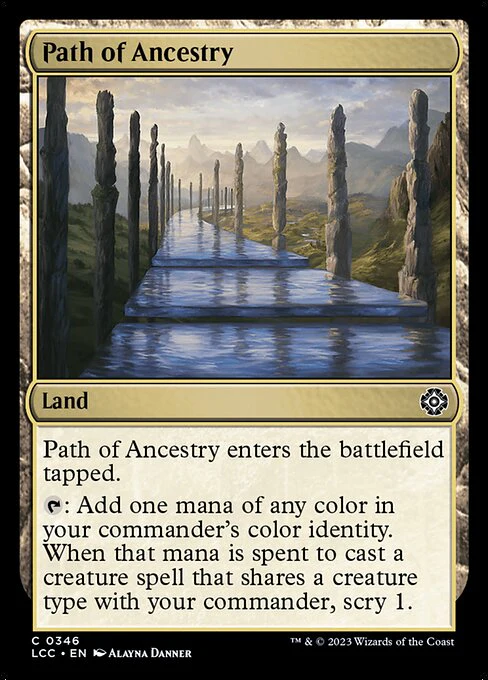 Path of Ancestry - Commander: The Lost Caverns of Ixalan - C - 346