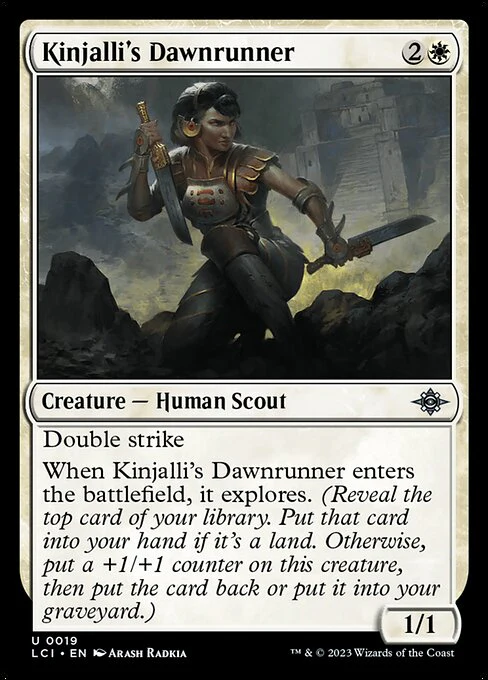 Kinjalli's Dawnrunner - The Lost Caverns of Ixalan - U - 19