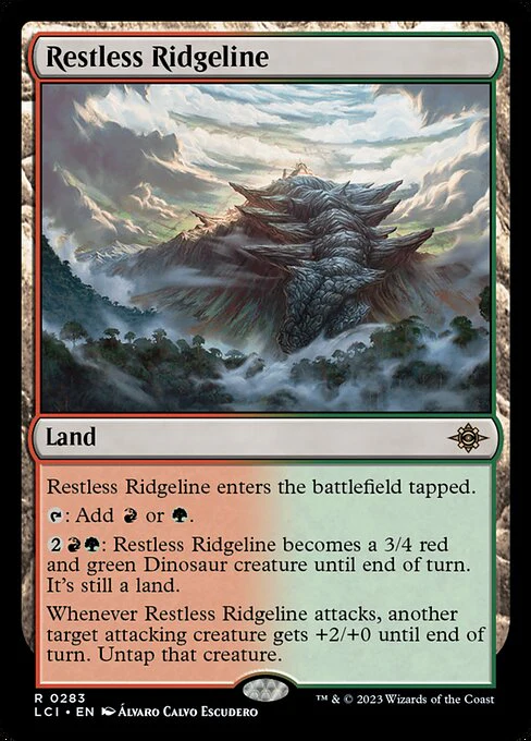 Restless Ridgeline - The Lost Caverns of Ixalan - R - 283