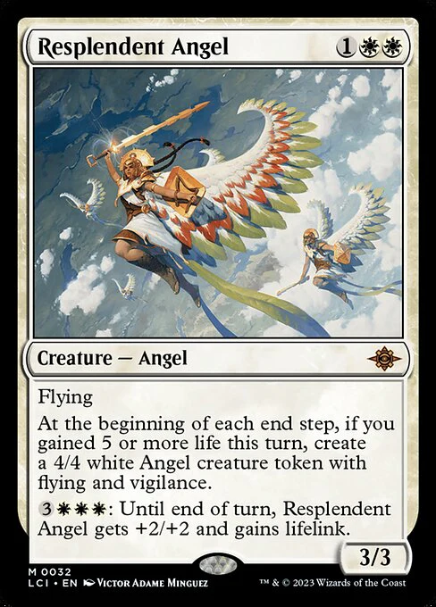 Resplendent Angel - The Lost Caverns of Ixalan - M - 32