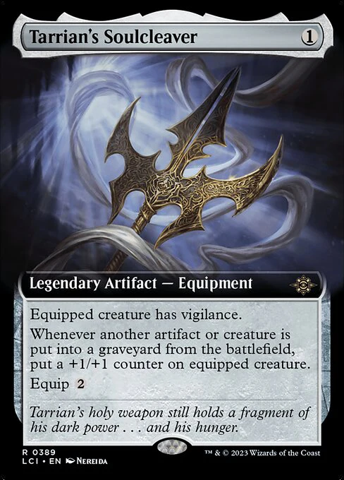 Tarrian's Soulcleaver (Extended Art) - The Lost Caverns of Ixalan - R - 389