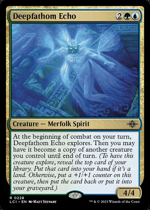 Deepfathom Echo - The Lost Caverns of Ixalan - R - 228