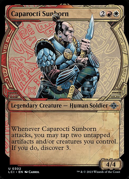 Caparocti Sunborn (Showcase) - The Lost Caverns of Ixalan - U - 302