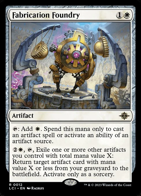 Fabrication Foundry - The Lost Caverns of Ixalan - R - 12