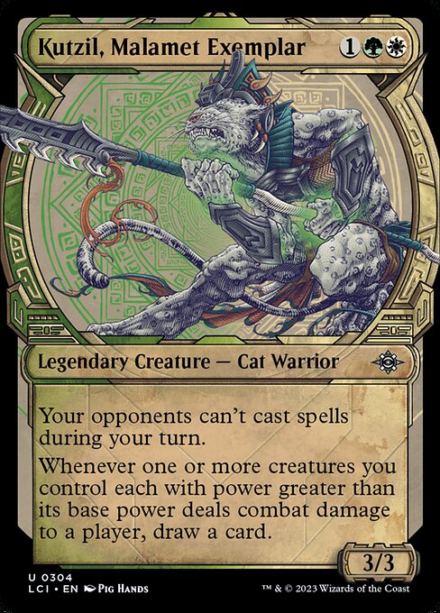Kutzil, Malamet Exemplar (Showcase) - The Lost Caverns of Ixalan - U - 304