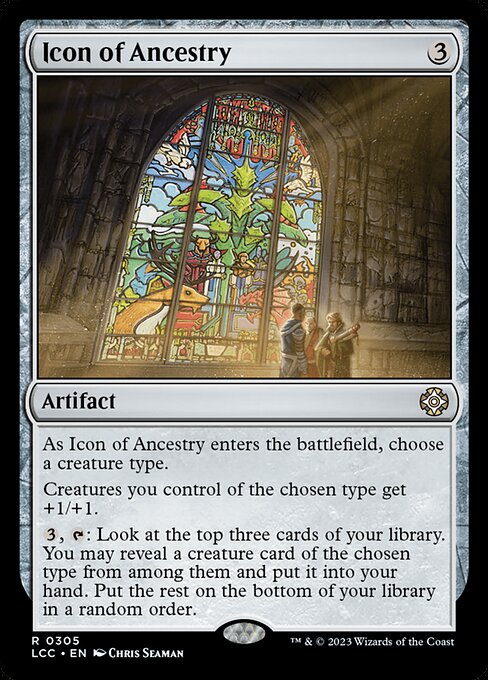Icon of Ancestry - Commander: The Lost Caverns of Ixalan - R - 305