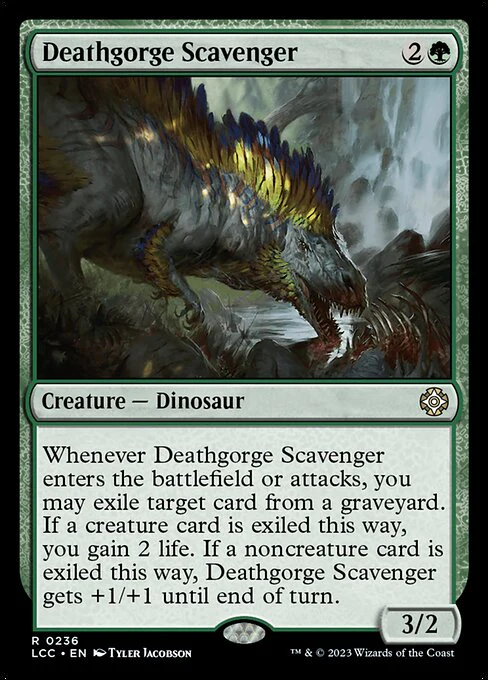 Deathgorge Scavenger - Commander: The Lost Caverns of Ixalan - R - 236