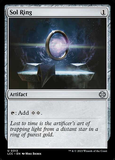 Sol Ring - Commander: The Lost Caverns of Ixalan - U - 313
