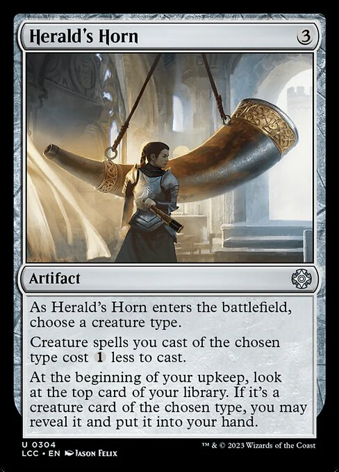 Herald's Horn - Commander: The Lost Caverns of Ixalan - U - 304