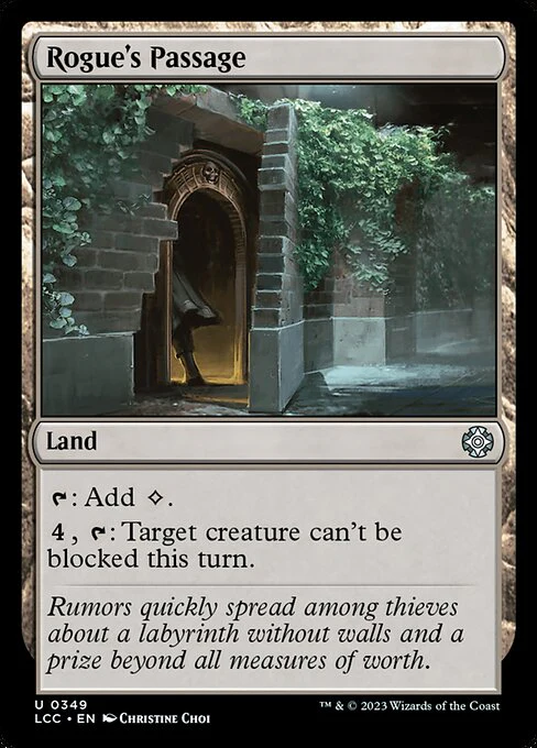 Rogue's Passage - Commander: The Lost Caverns of Ixalan - U - 349