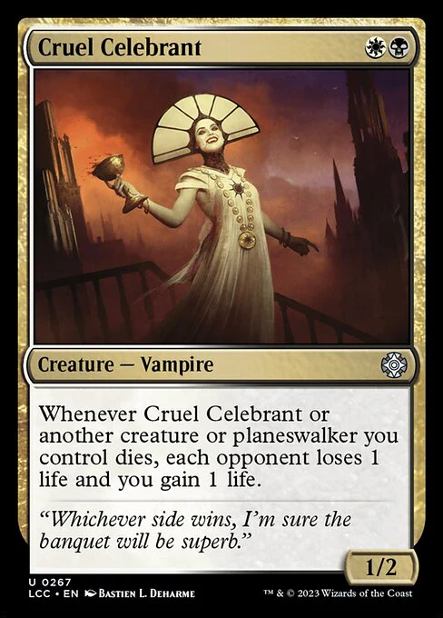 Cruel Celebrant - Commander: The Lost Caverns of Ixalan - U - 267