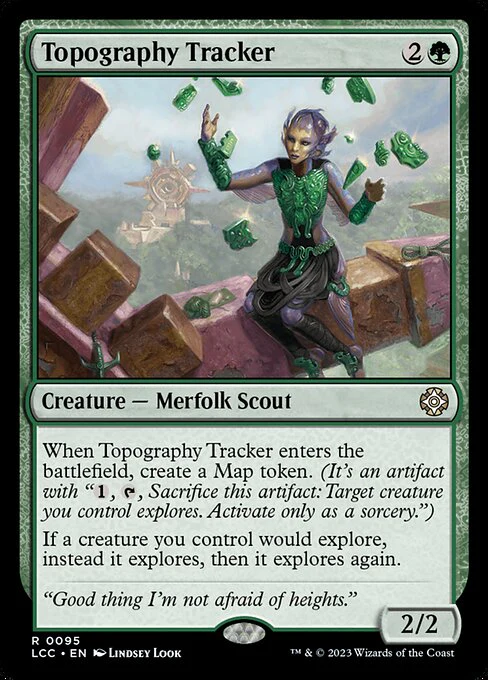 Topography Tracker - Commander: The Lost Caverns of Ixalan - R - 95