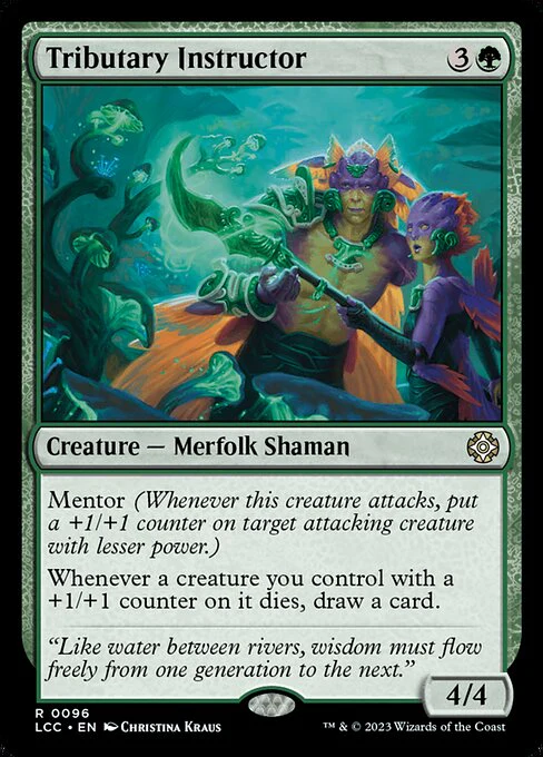 Tributary Instructor - Commander: The Lost Caverns of Ixalan - R - 96
