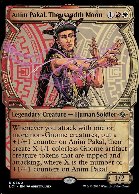 Anim Pakal, Thousandth Moon (Showcase) - The Lost Caverns of Ixalan - R - 300