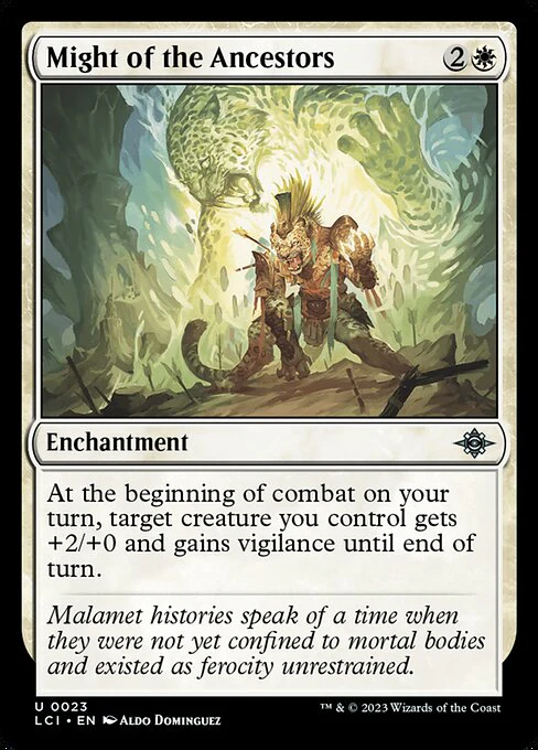 Might of the Ancestors - The Lost Caverns of Ixalan - U - 23