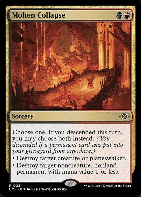 Molten Collapse - Promo Pack: The Lost Caverns of Ixalan - R - 234