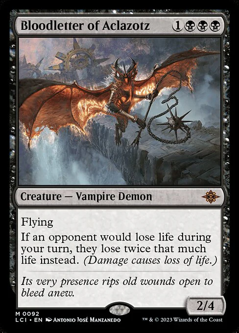 Bloodletter of Aclazotz - Promo Pack: The Lost Caverns of Ixalan - M - 92