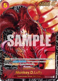 Monkey.D.Luffy (012) (Alternate Art) - Awakening of the New Era - SR - ST01-012