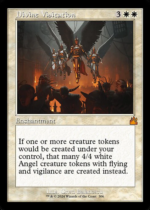Divine Visitation (Retro Frame) - Ravnica Remastered - M - 306