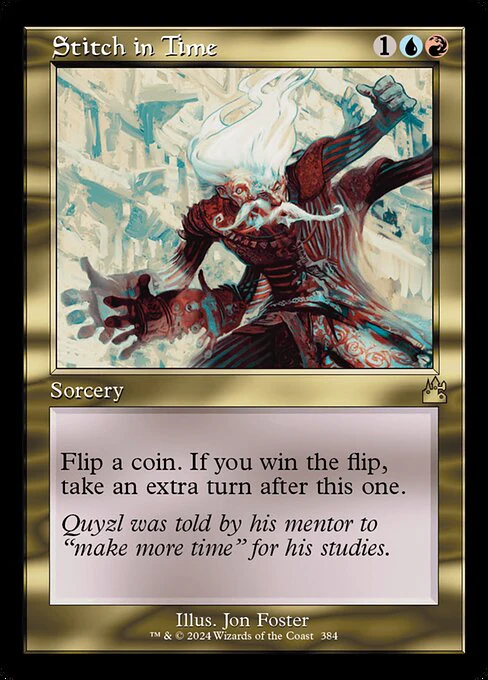 Stitch in Time (Retro Frame) - Ravnica Remastered - R - 384