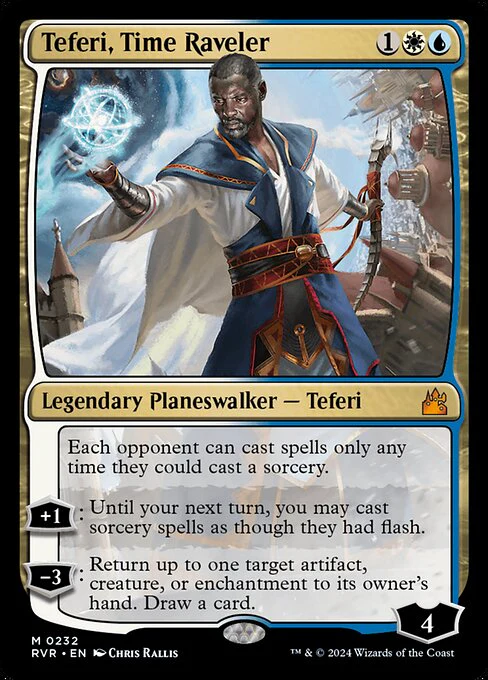 Teferi, Time Raveler - Ravnica Remastered - M - 232