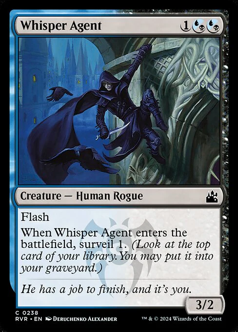 Whisper Agent - Ravnica Remastered - C - 238