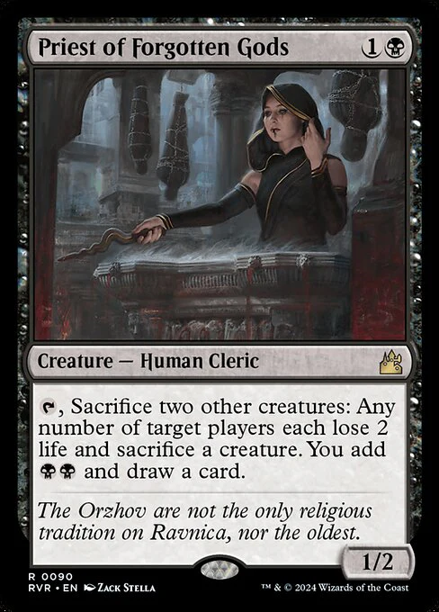 Priest of Forgotten Gods - Ravnica Remastered - R - 90