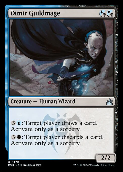 Dimir Guildmage - Ravnica Remastered - U - 178